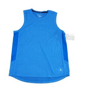 NWOT Balance Collection Men's Dri-Wik Performance Wear Muscle Tank Top M Blue